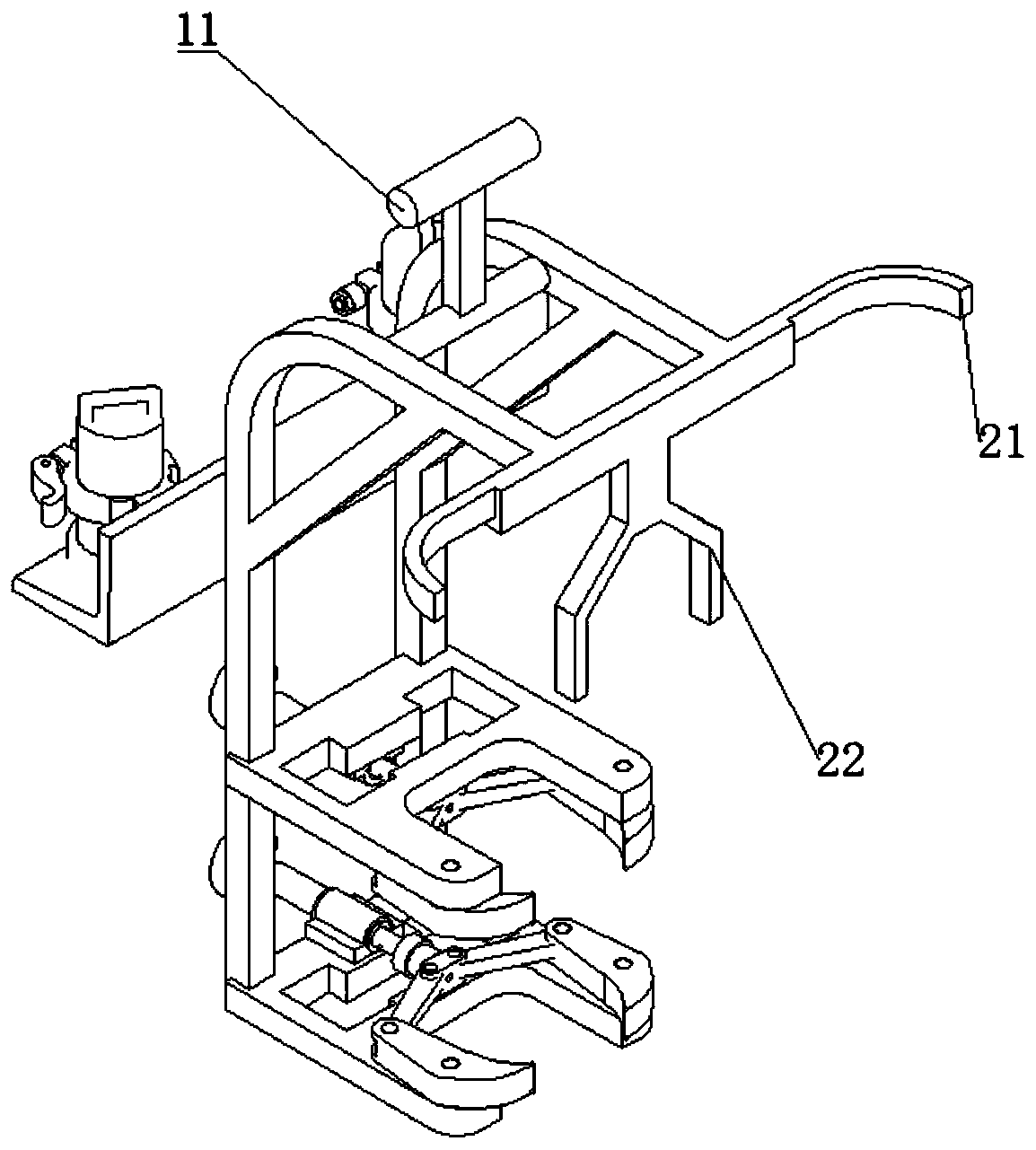 Special fixture for monitoring mooring chain of ocean platform