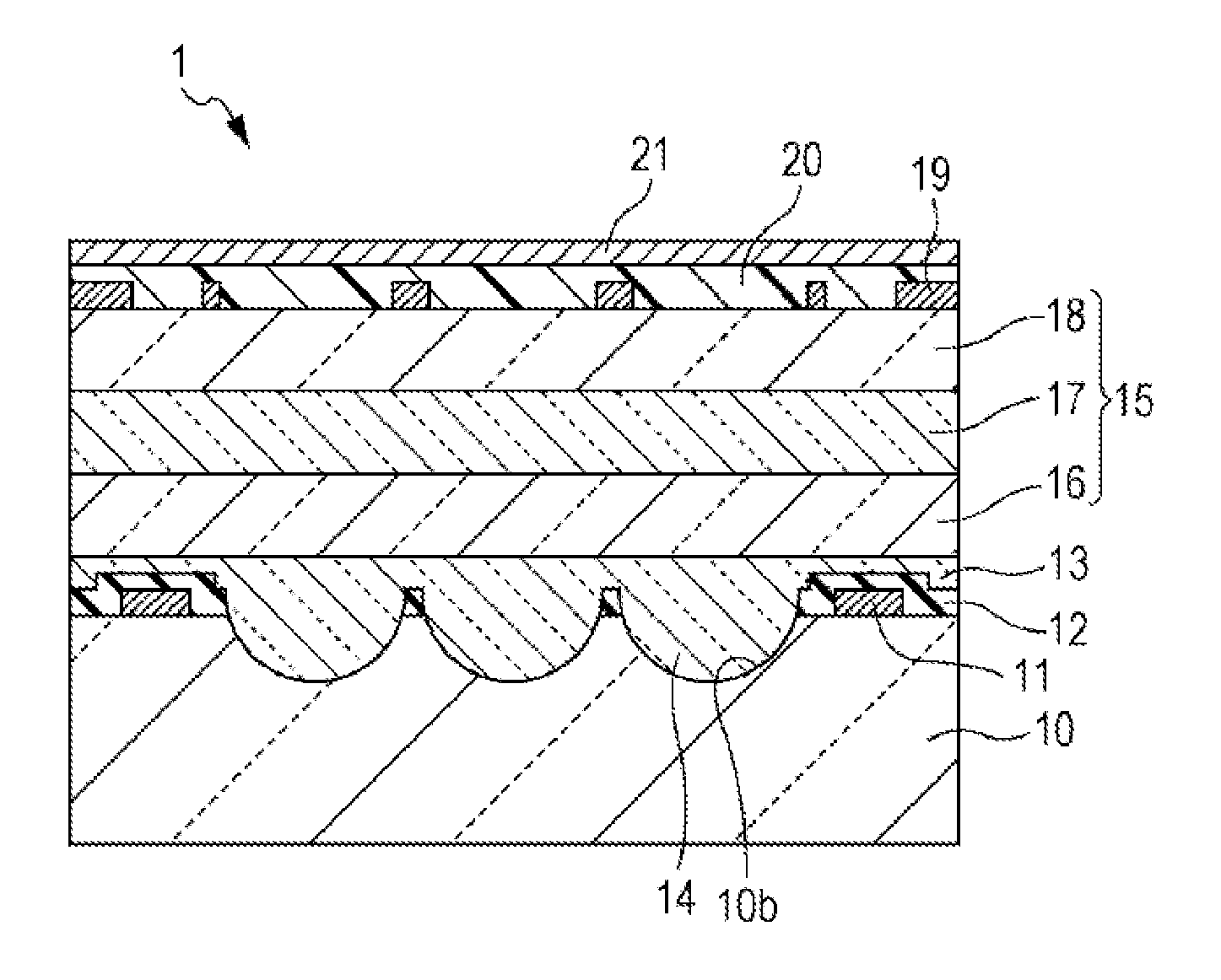 Fabrication method for microlens array substrate
