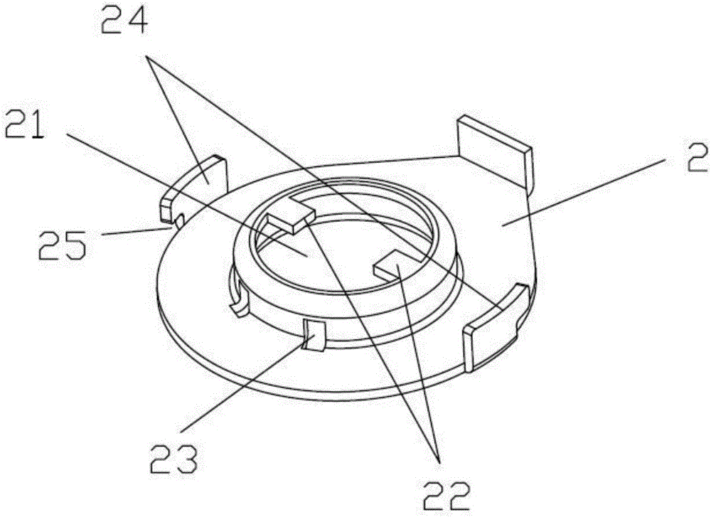 Simple-assembly door handle