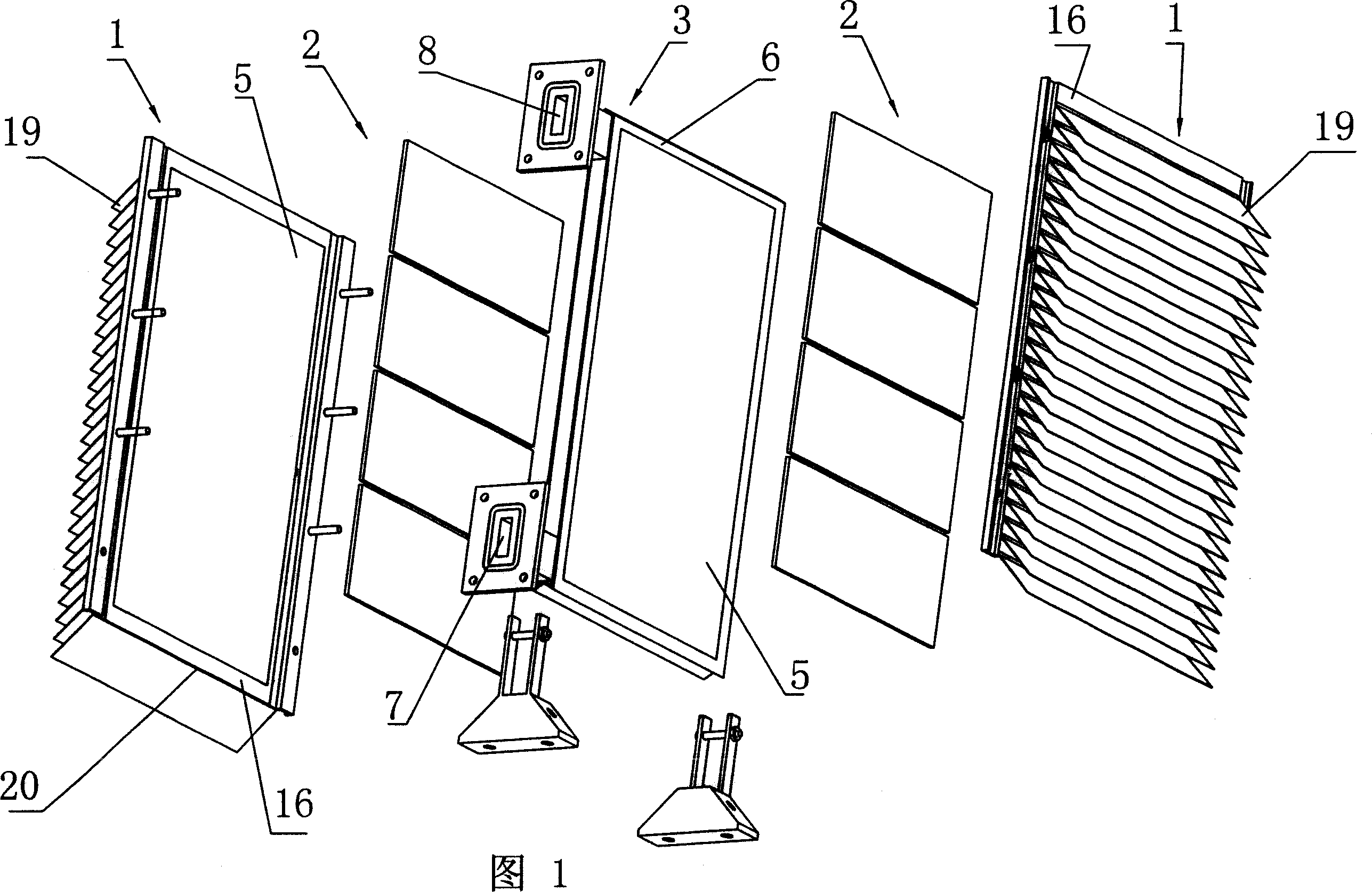 Thermoelectric air conditioning unit and thermoelectric air conditioner possessing same