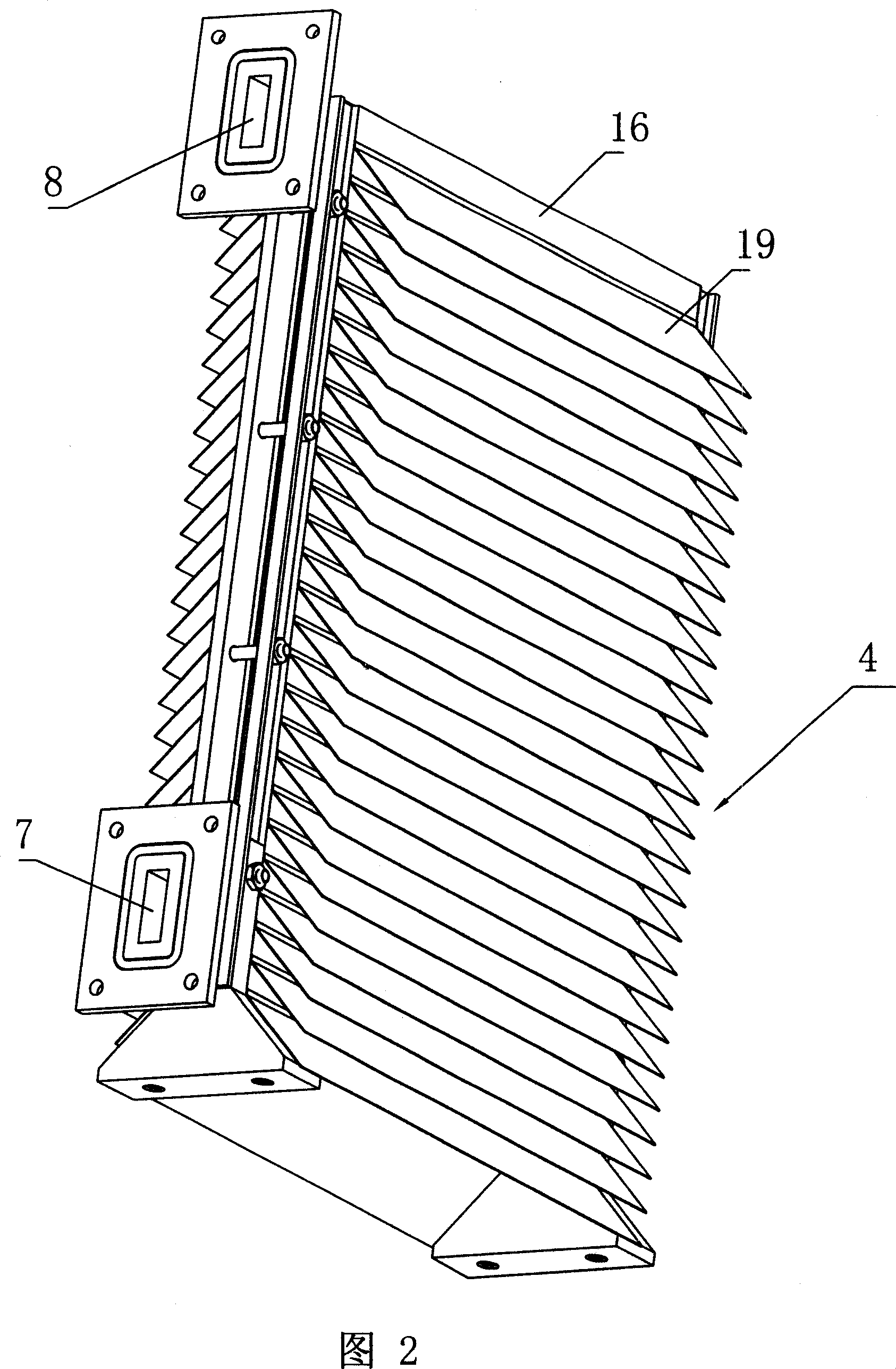 Thermoelectric air conditioning unit and thermoelectric air conditioner possessing same