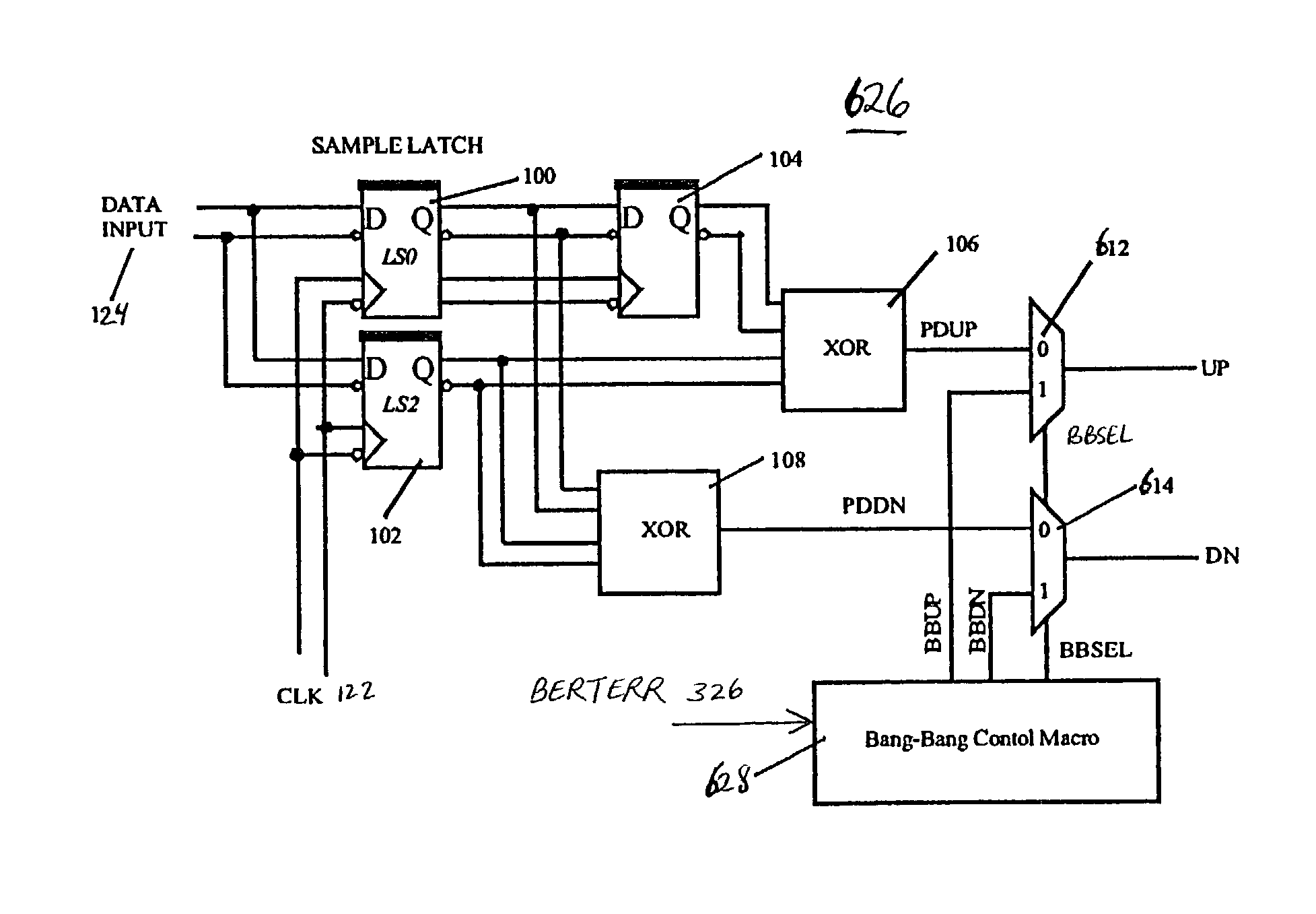 On-chip system and method for measuring jitter tolerance of a clock and data recovery circuit