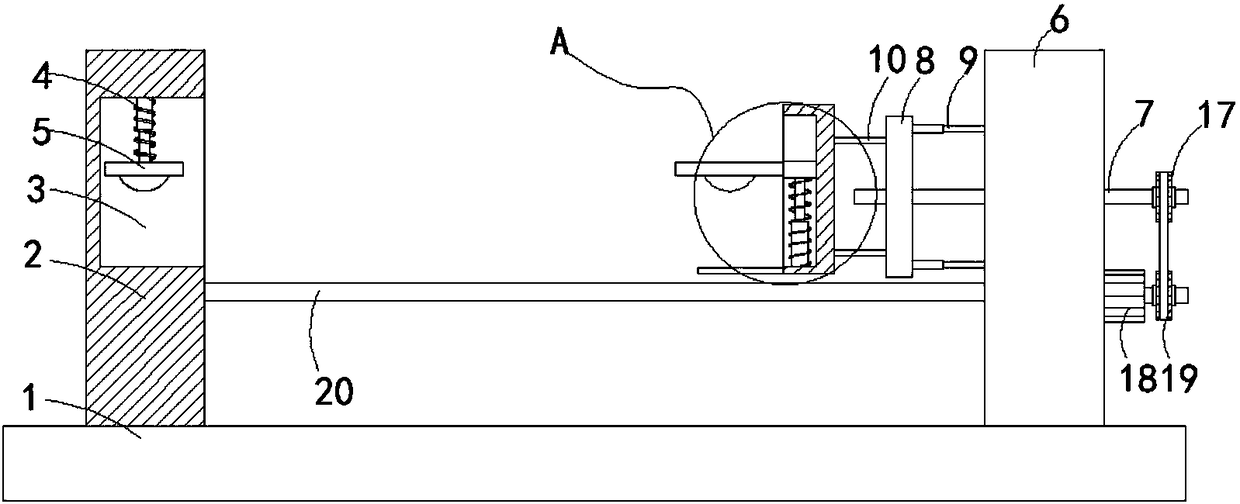 Device capable of automatically and stably clamping PCBs