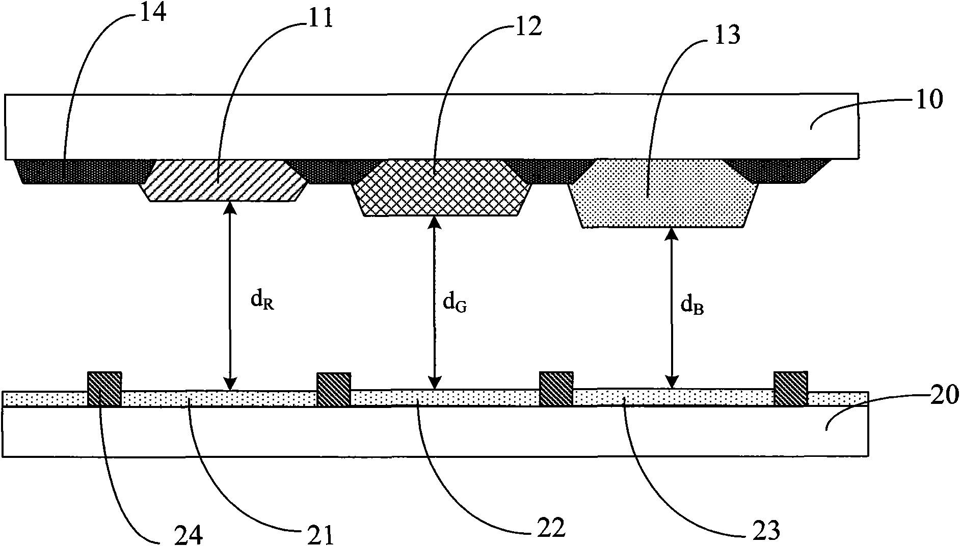 TFT-LCD panel, color film substrate and manufacturing method thereof