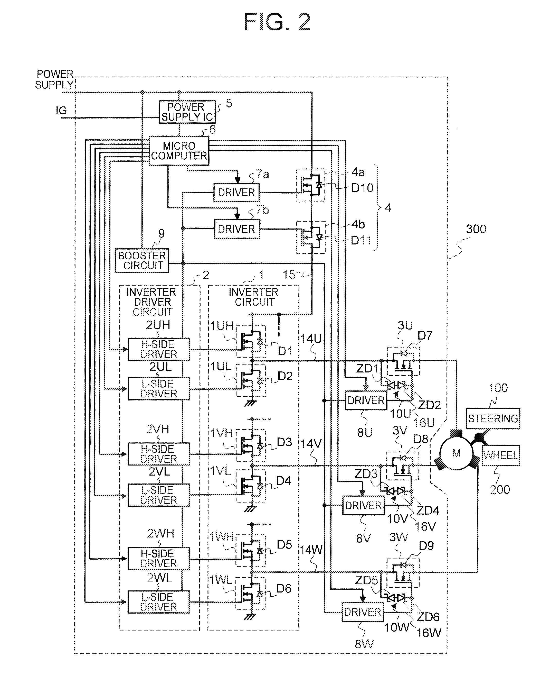 Drive control apparatus for electric motor