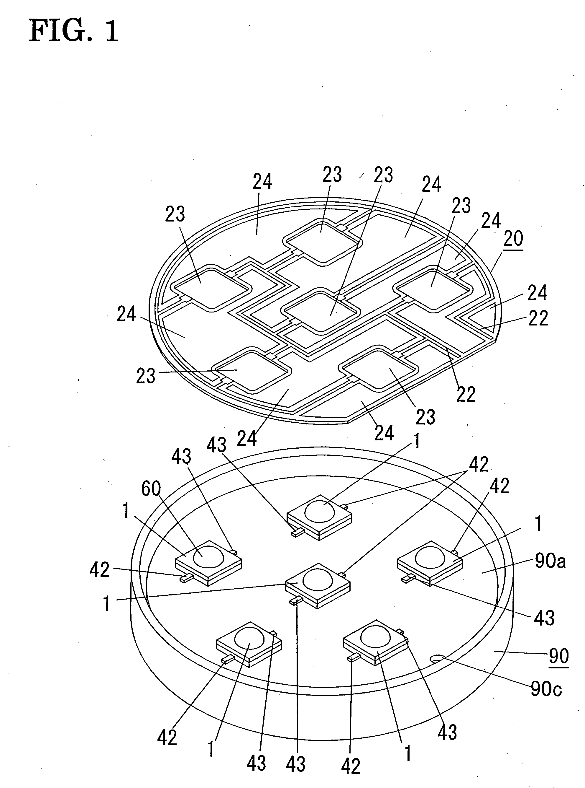 Lighting Apparatus With Leds