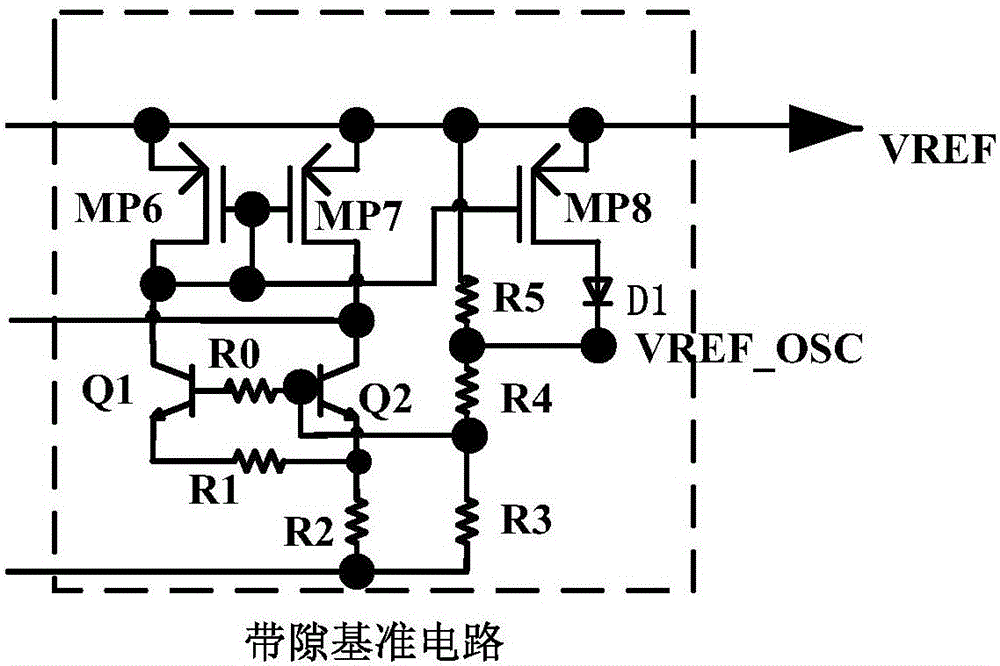 Band-gap reference circuit with high-order temperature compensation