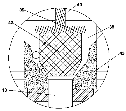 Device for automatically adding freshly ground coffee according to water level height of remaining coffee