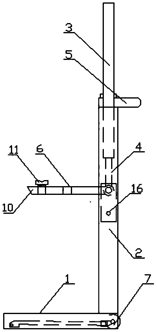 An inverted hydraulic movable lift and its use method