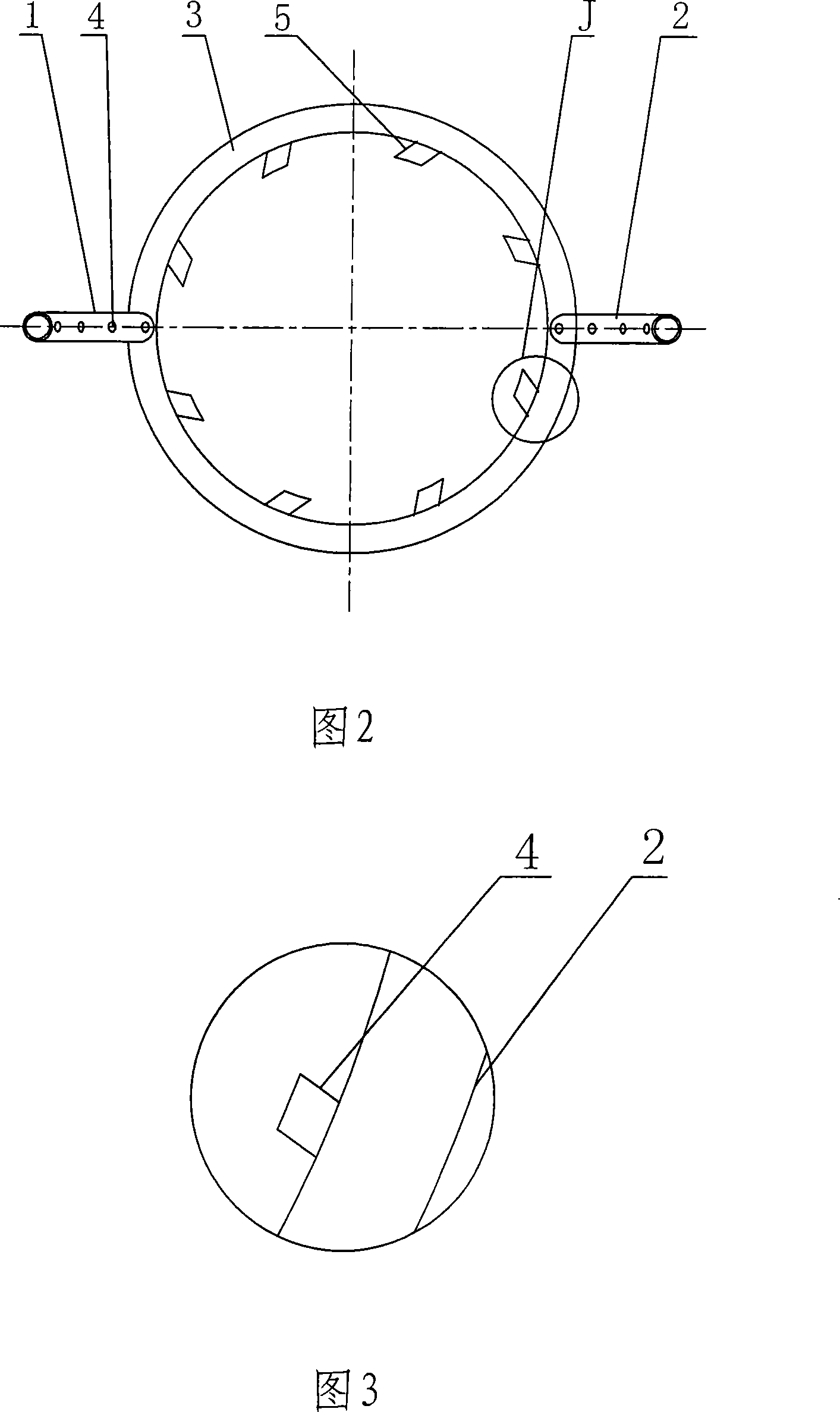 Non-stirring oxidization device of flue gas desulfurization slurry pool