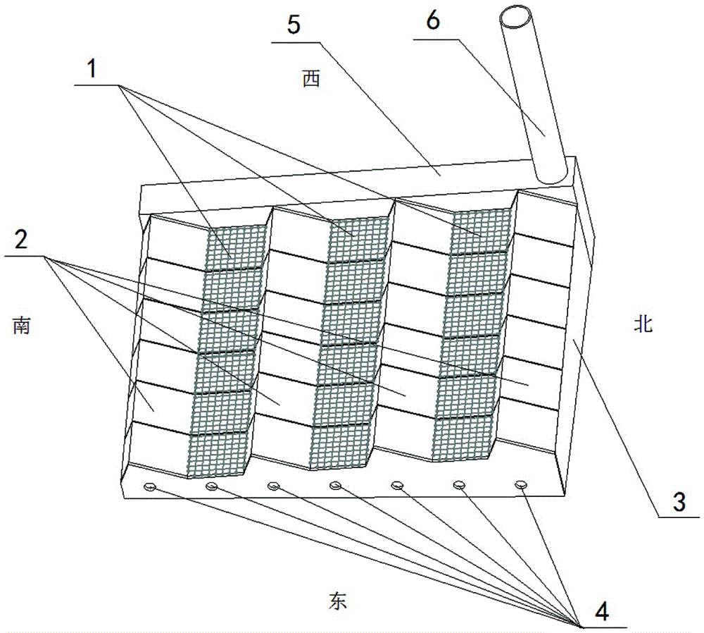 Light-reflection-and-light-hot-wind-combined photovoltaic power generation efficiency improving method and system