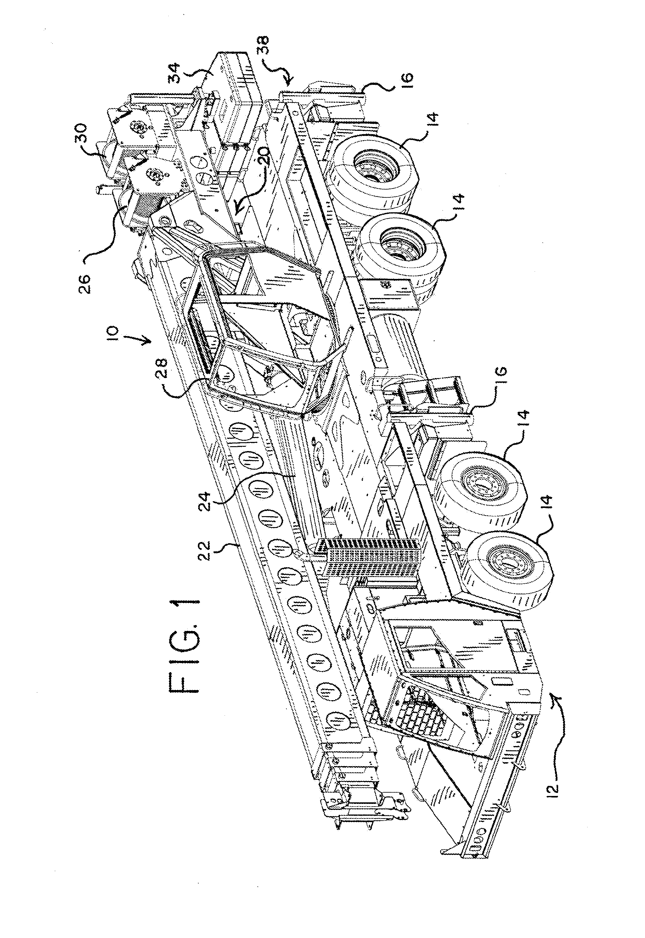 Tailor welded panel beam for construction machine and method of manufacturing