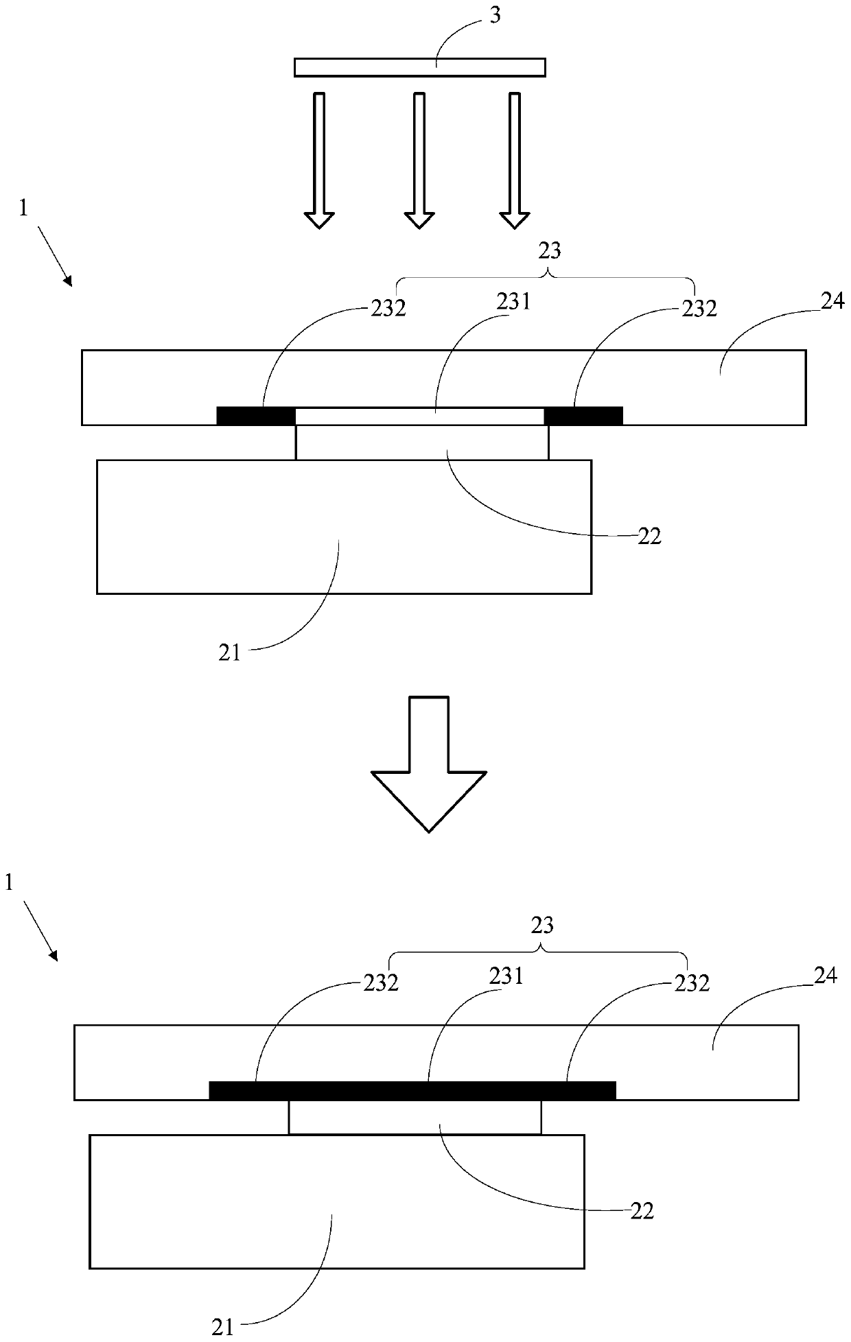 Display screen and display device