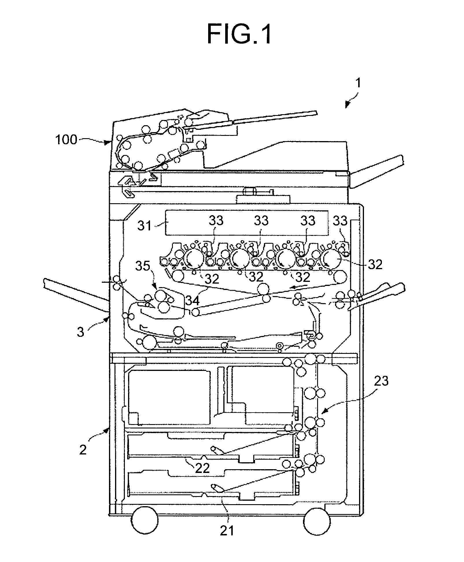 Document reading method and apparatus which positions a read unit according to whether a cover is open or closed