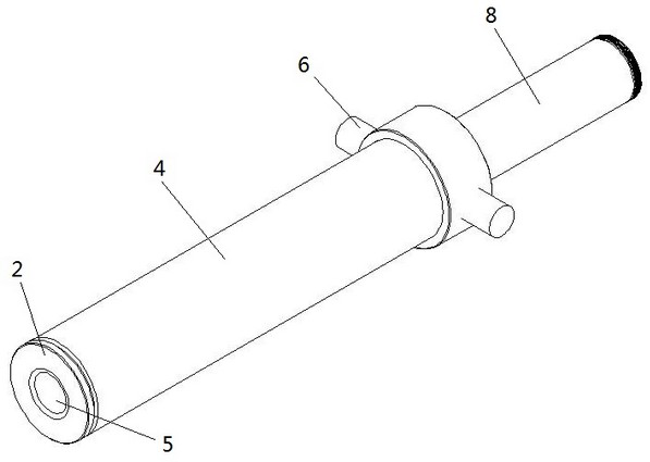 Chain type dragging machine driven by oil cylinder