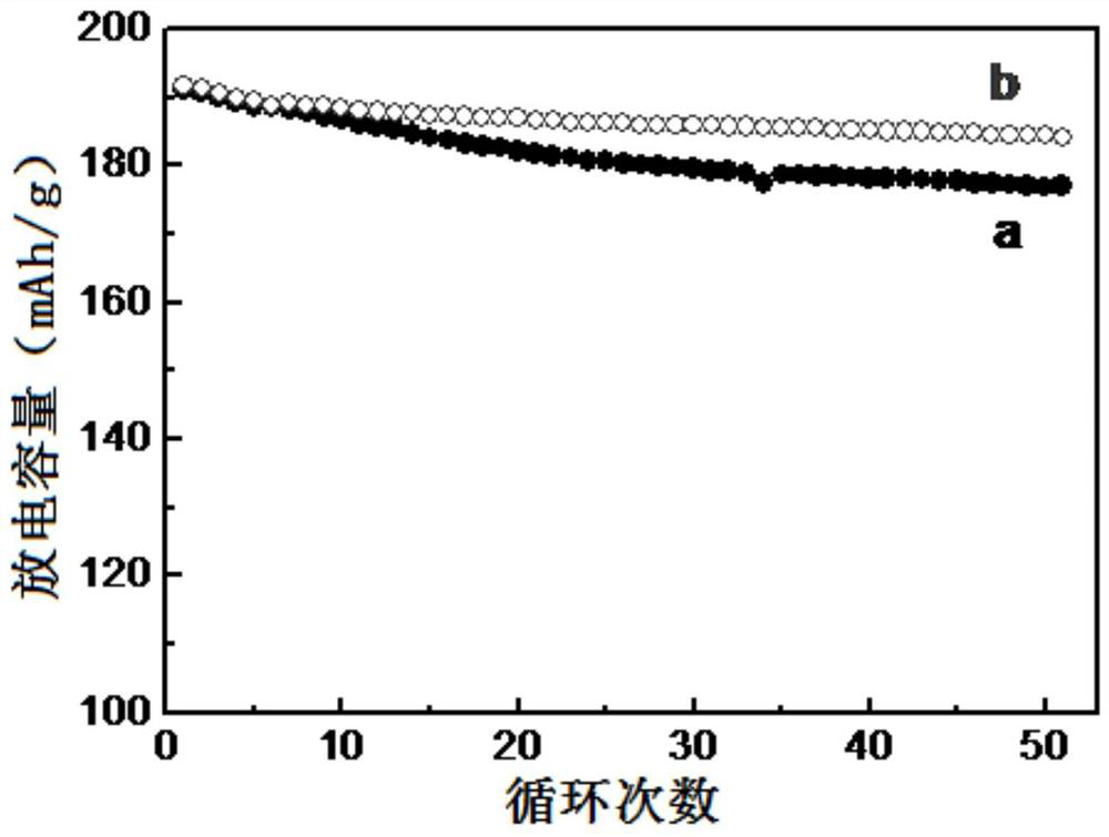 Low-temperature-resistant low-cobalt positive electrode material and preparation method thereof