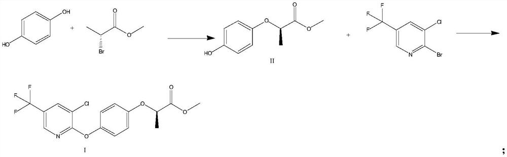 Preparation method of haloxyfop-R-methyl