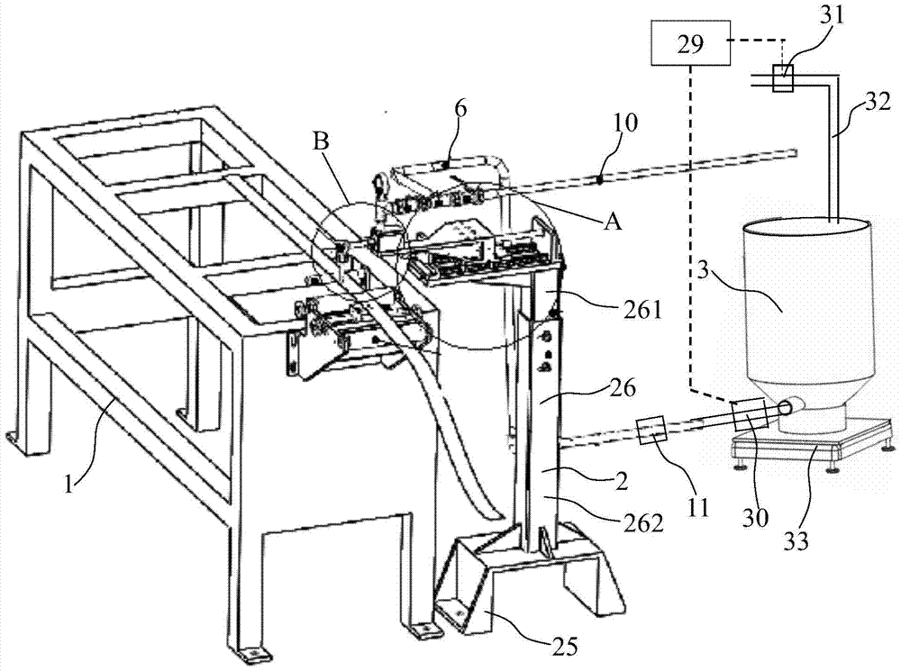 Intelligent ointment coating device for optical fiber cable