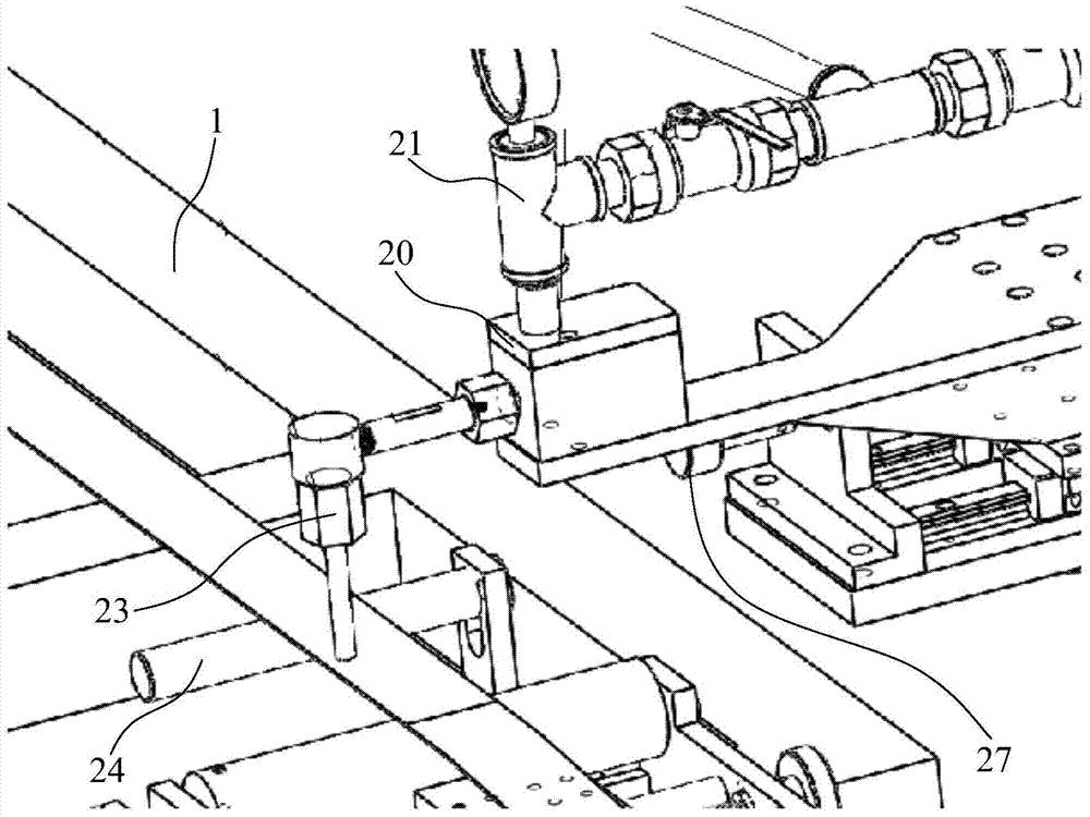 Intelligent ointment coating device for optical fiber cable