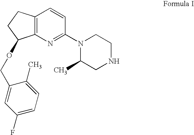 Tartrate Salt of (7S)-7-[(5-Fluoro-2-Methyl-Benzyl)oxy]-2-[(2R)-2-Methylpiperazin-1-YL]-6,7-Dihydro-5H-Cyclopenta[B]Pyridine
