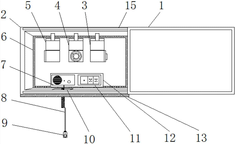 Mural-type medical equipment belt allowing convenient reading