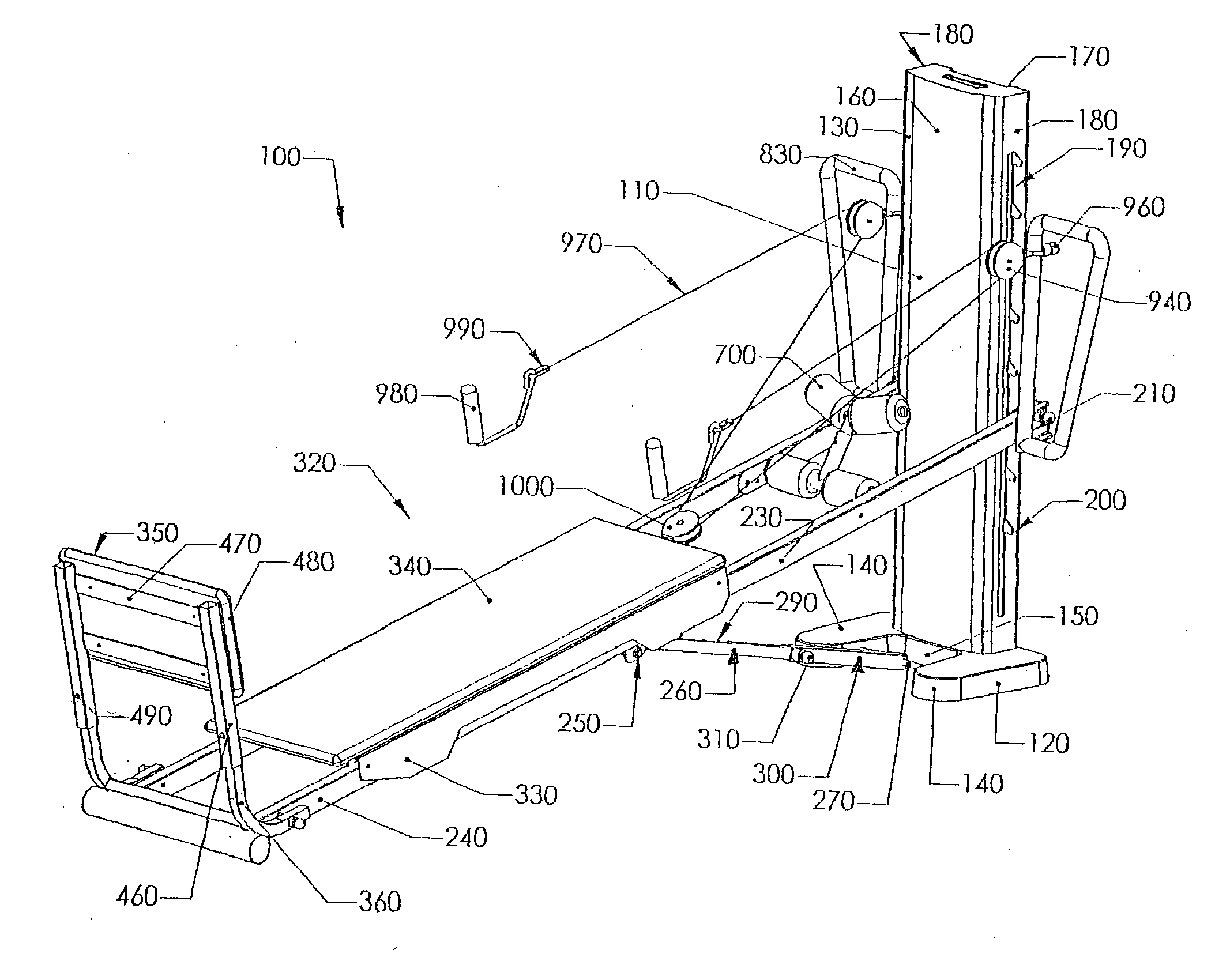 Method of Using an Exercise Device Having an Adjustable Incline