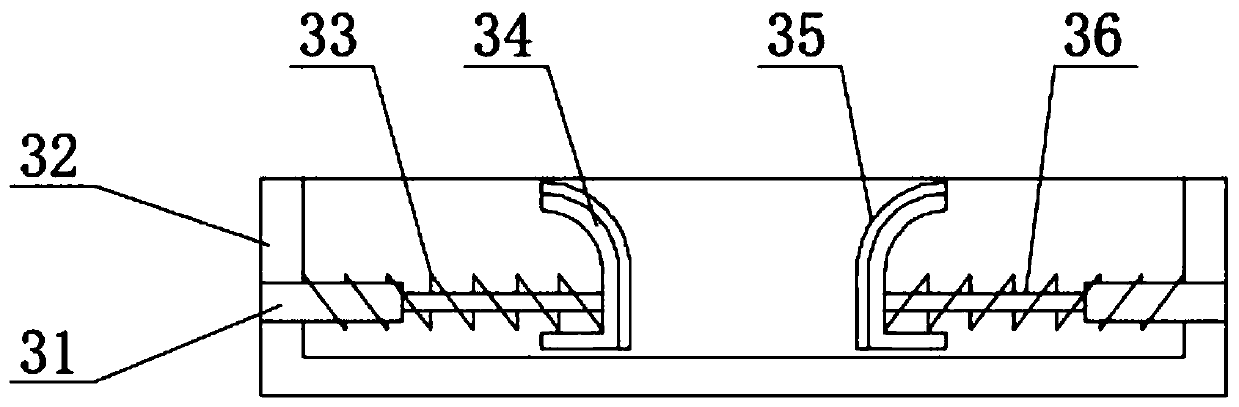 Conveying frame for cosmetic box filling