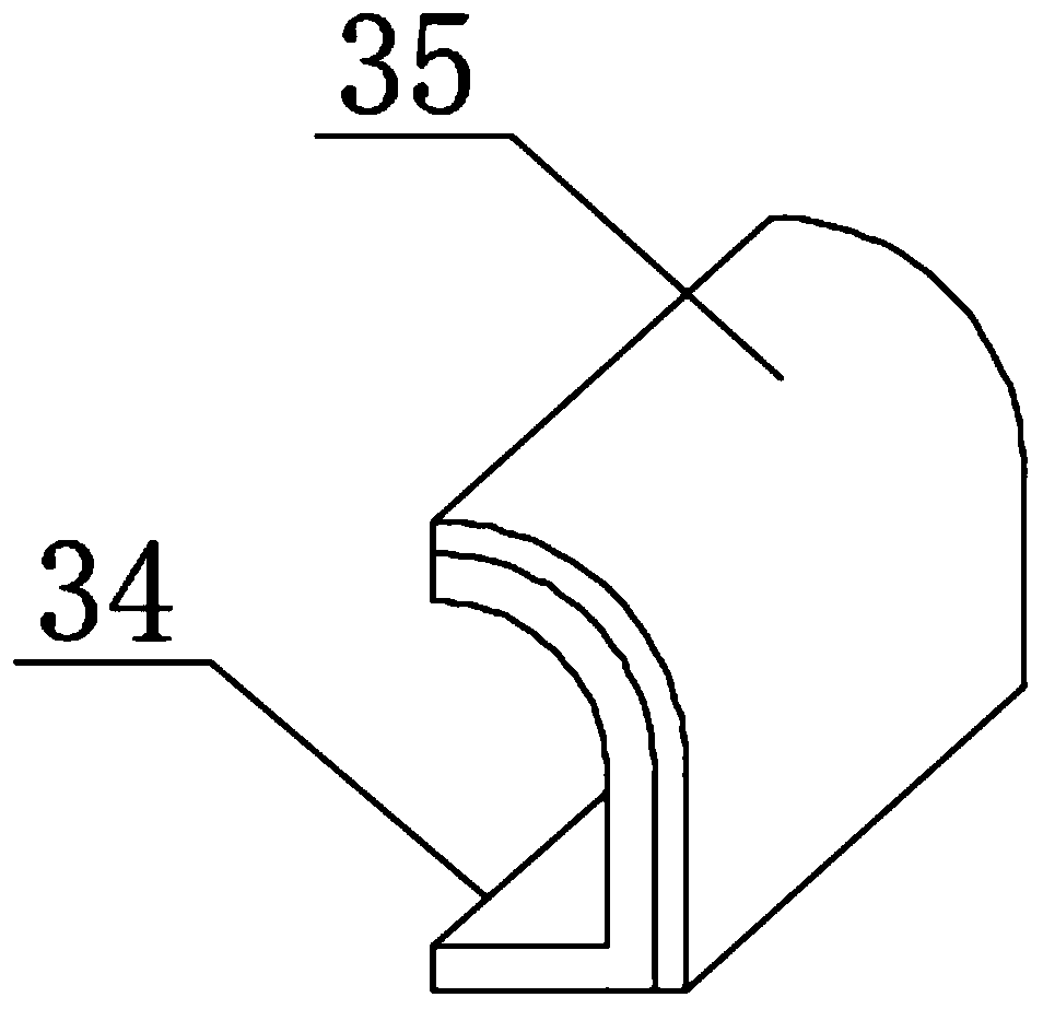 Conveying frame for cosmetic box filling