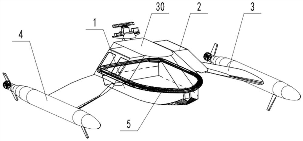 A multi-navigation vehicle with variable structure in water