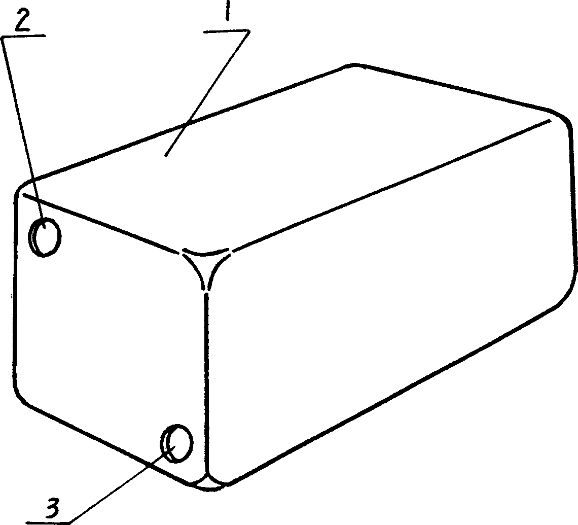 Method of using film structure water bag in prepressing soft foundation