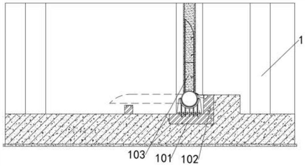 Check gate with high-pressure silt flushing function