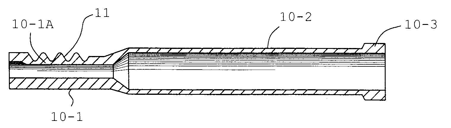 Method and apparatus for plastic working of hollow rack bar and hollow rack bar