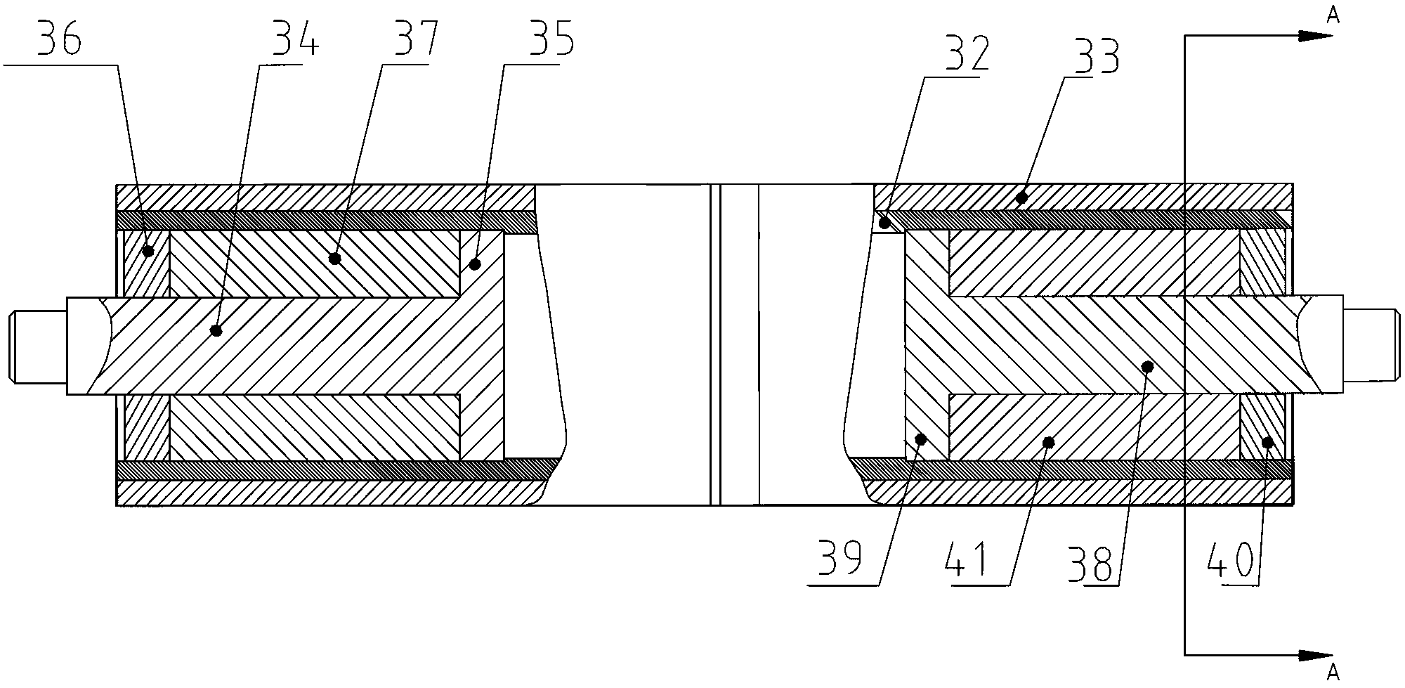 Plastic knitting machine