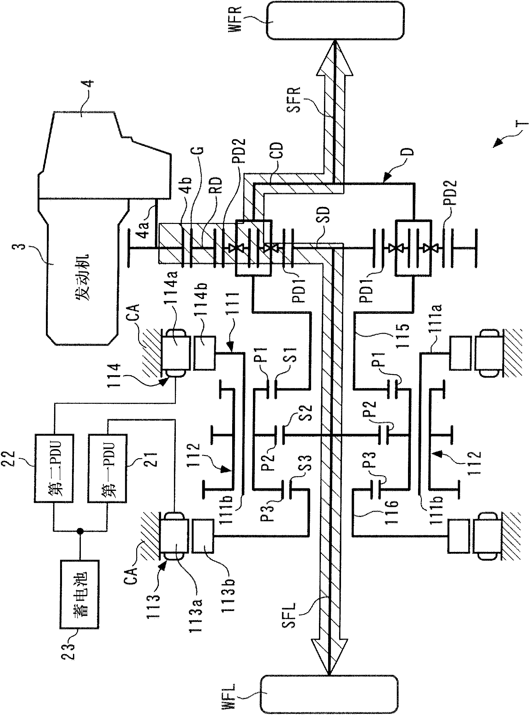 Motive power device