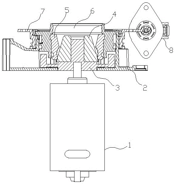 Grinding device for coffee machine