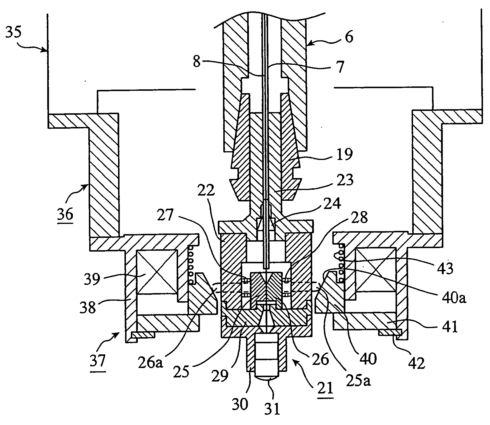 Electric discharge machining apparatus