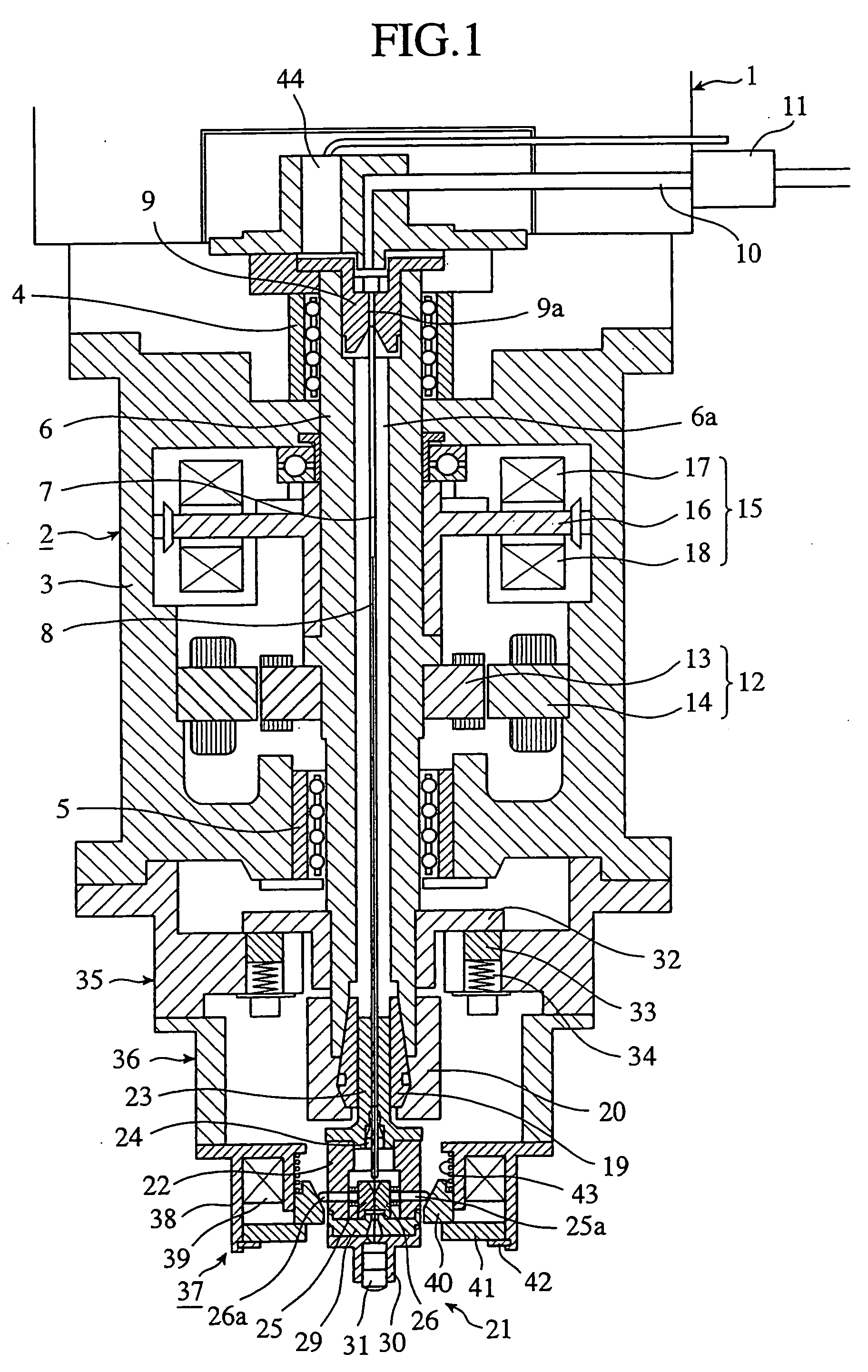 Electric discharge machining apparatus