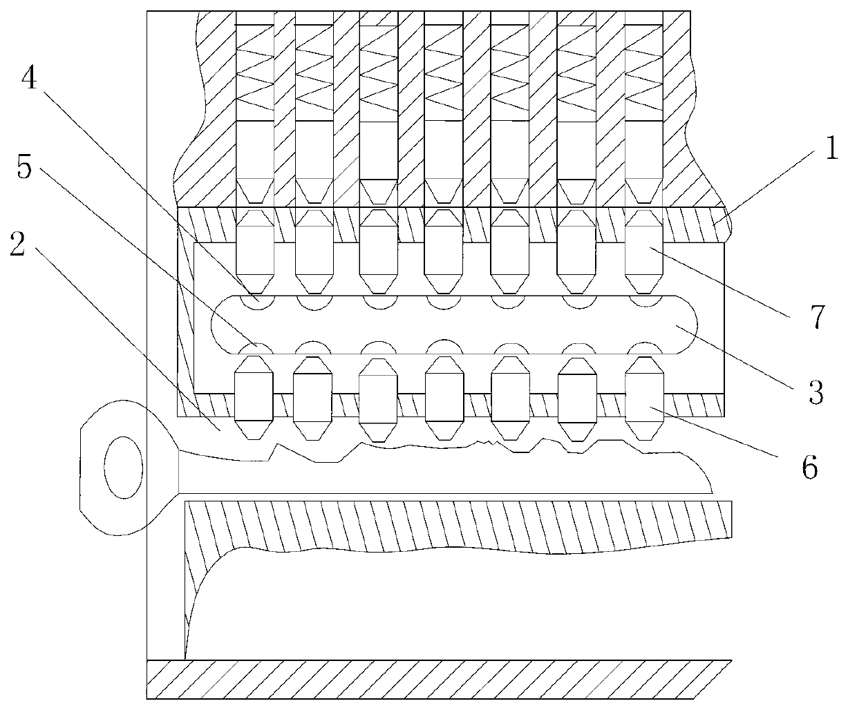 Lock cylinder structure