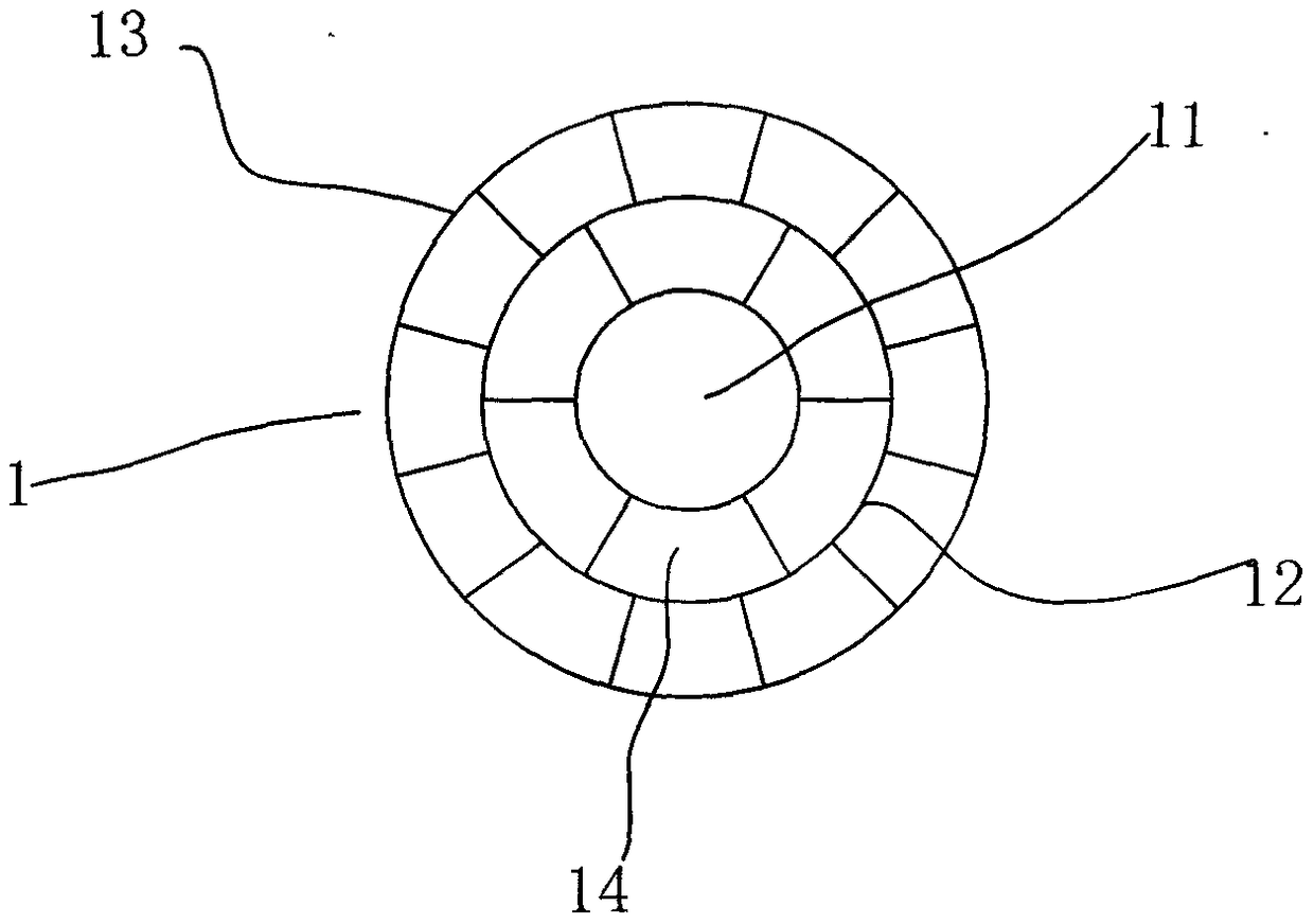 Medium-voltage aluminum alloy overhead insulated cable and preparation method thereof