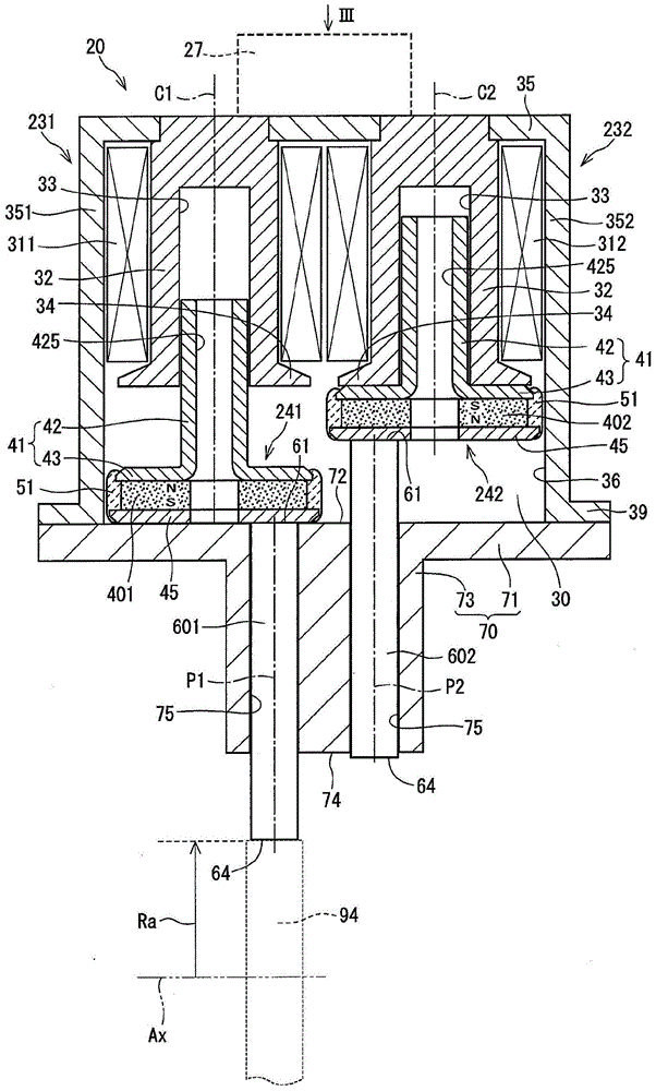 Electromagnetic actuator