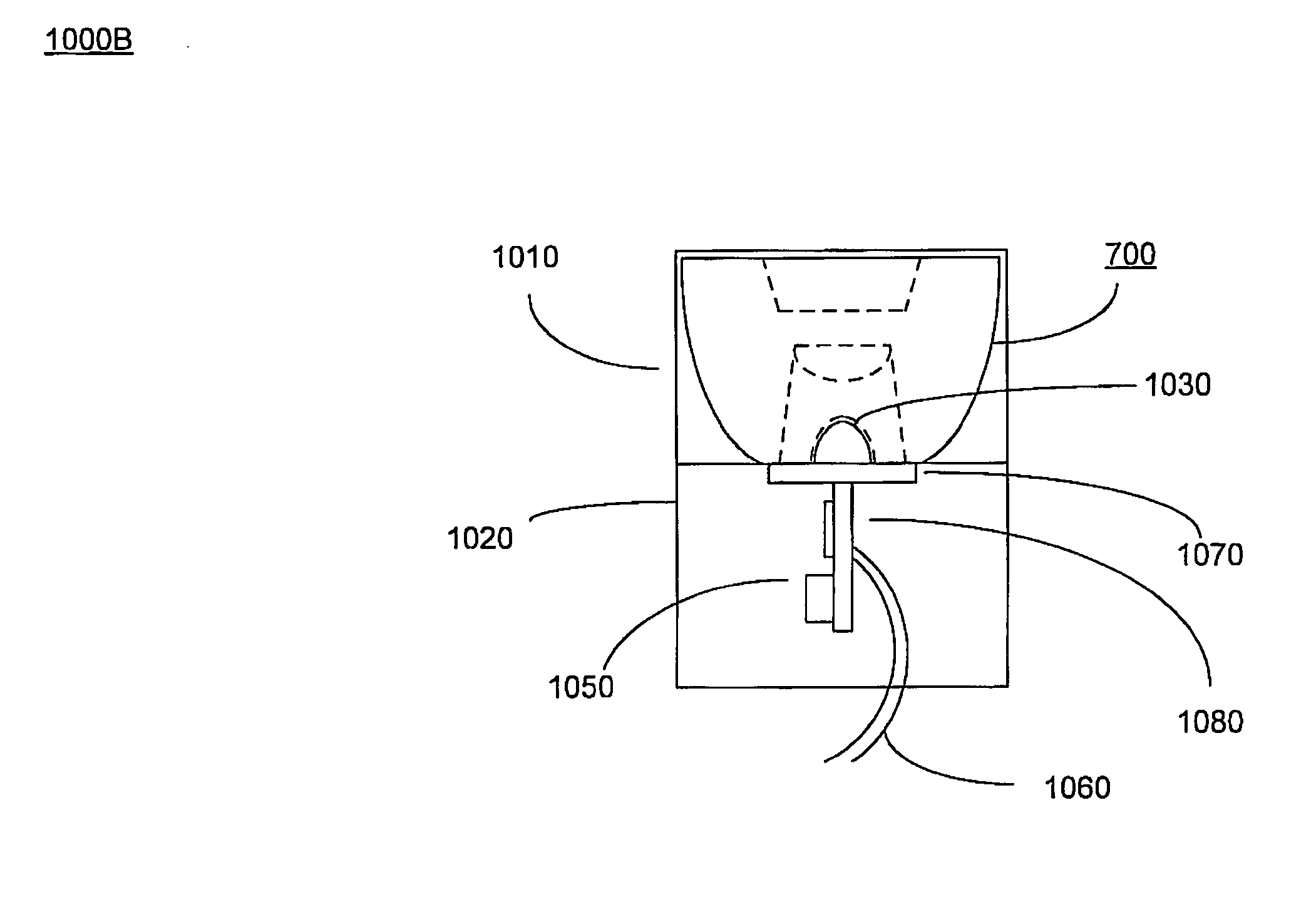 Light device having LED illumination and an electronic circuit board