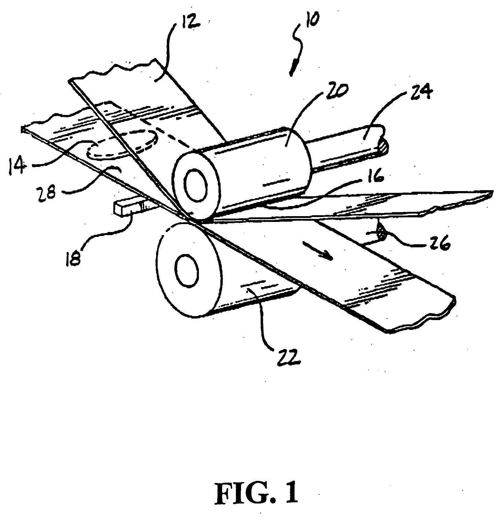 Method and apparatus for forming microstructures on polymeric substrates