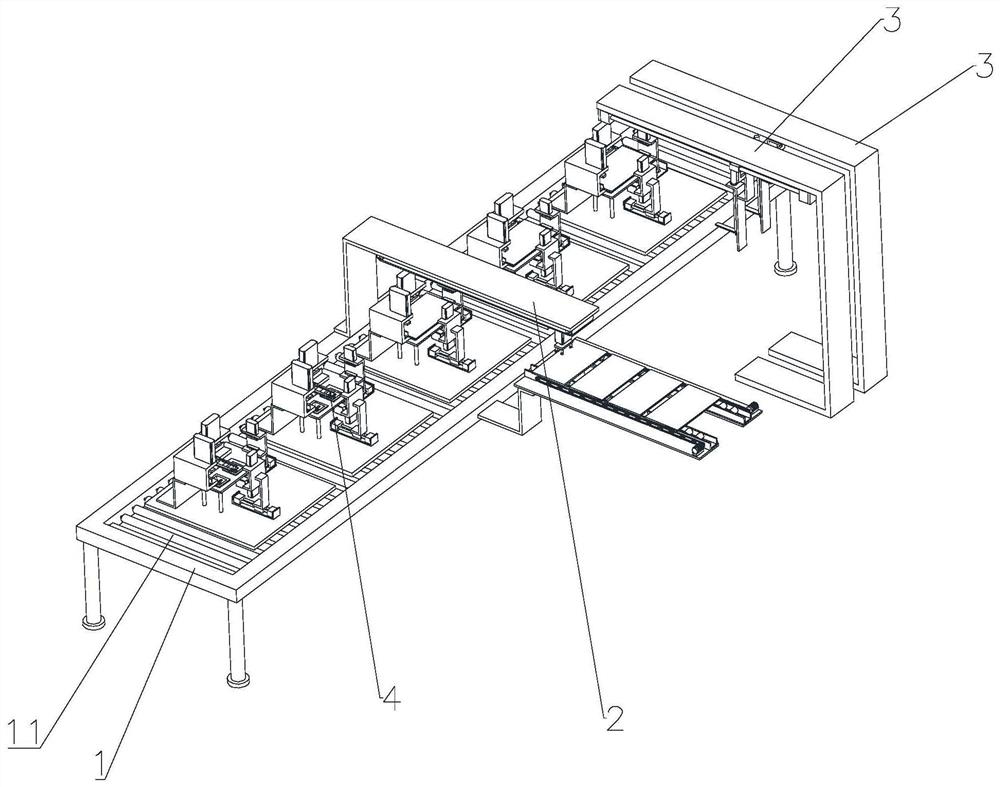 Automatic fur opening plate equipment