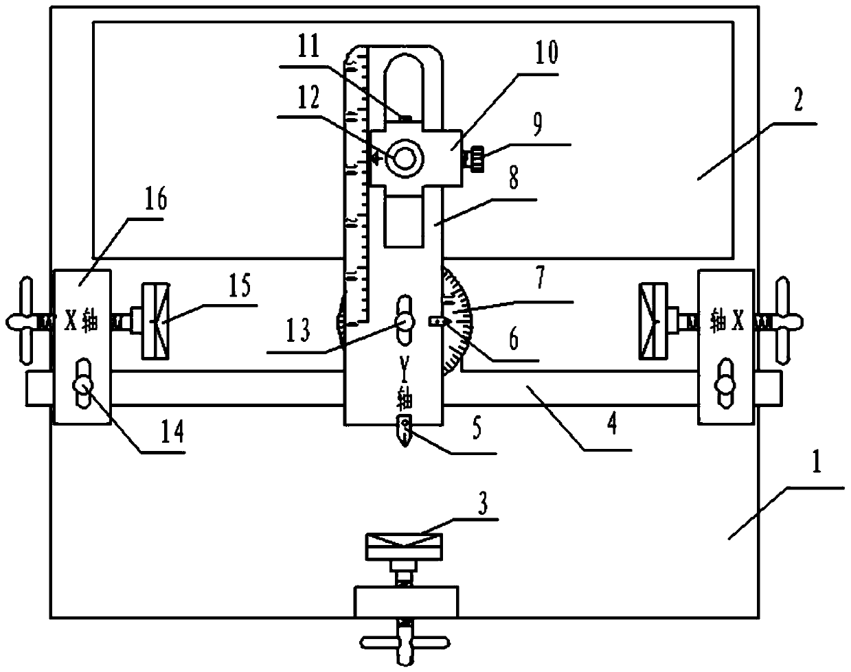 Positioning and drilling tool for circular covering cap and using method thereof