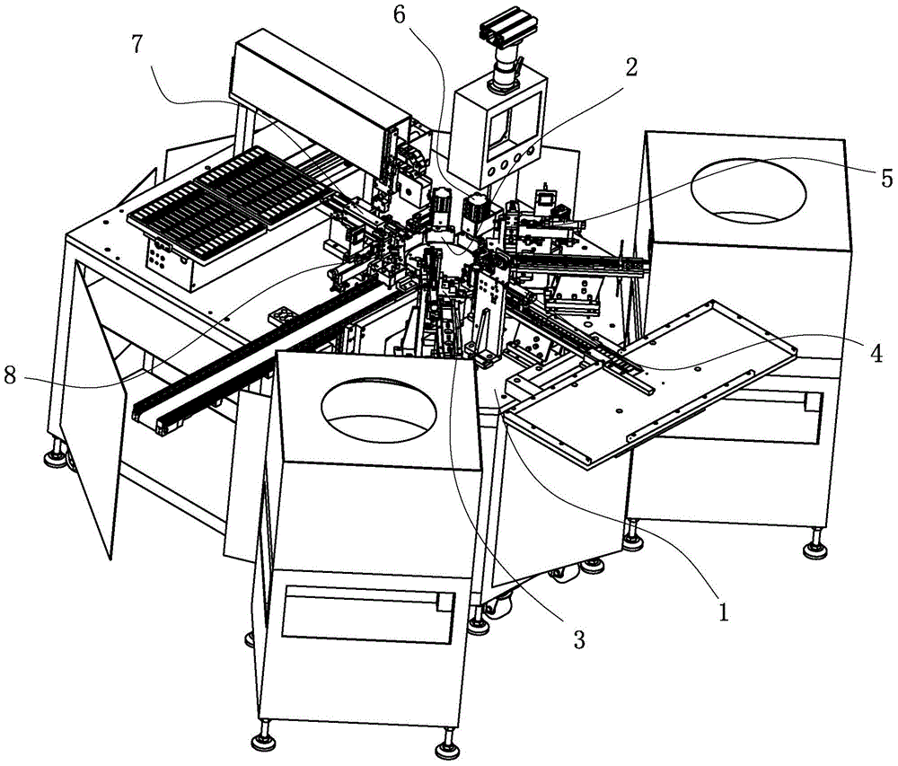 A kind of u disk production equipment