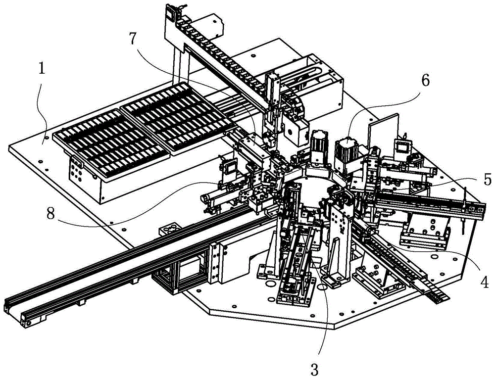 A kind of u disk production equipment