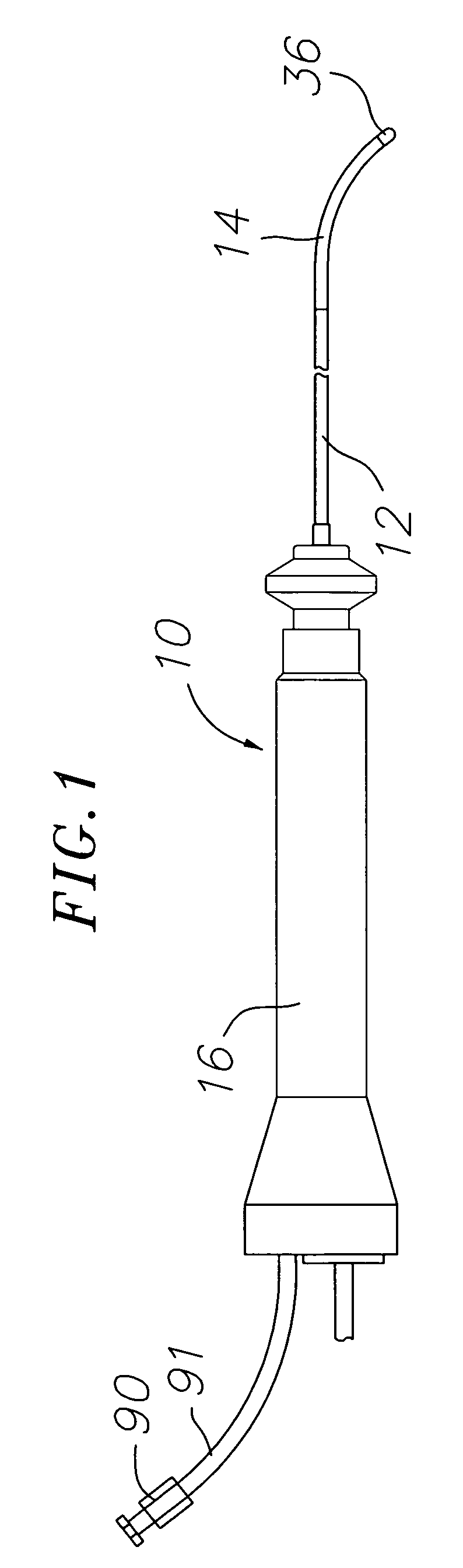 Catheter with multi port tip for optical lesion evaluation