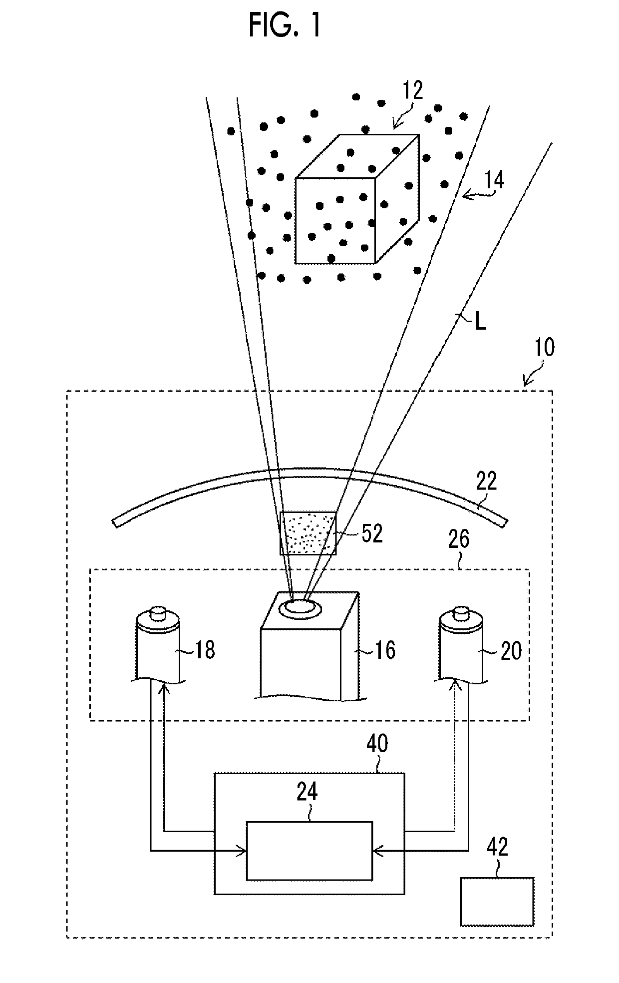 Three-dimensional information detection device