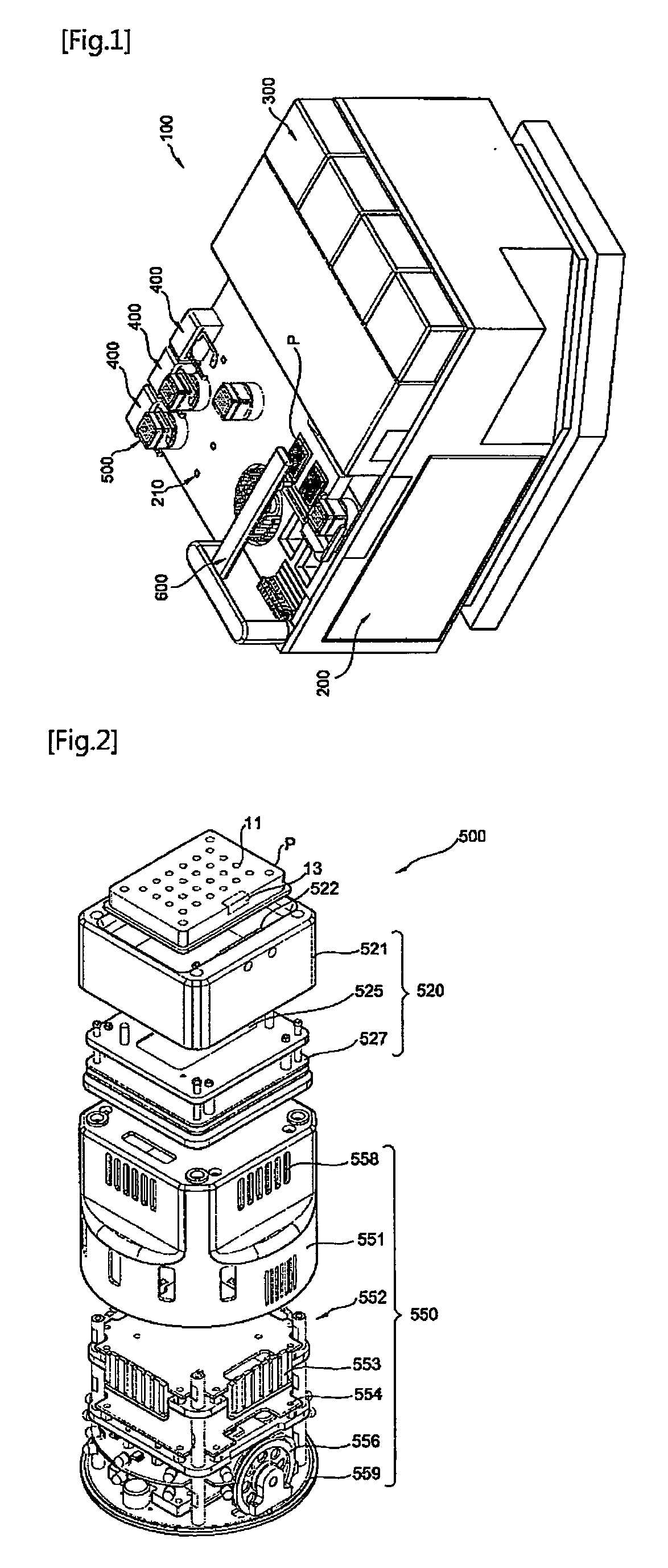 Mobile robot and clinical test apparatus using the same