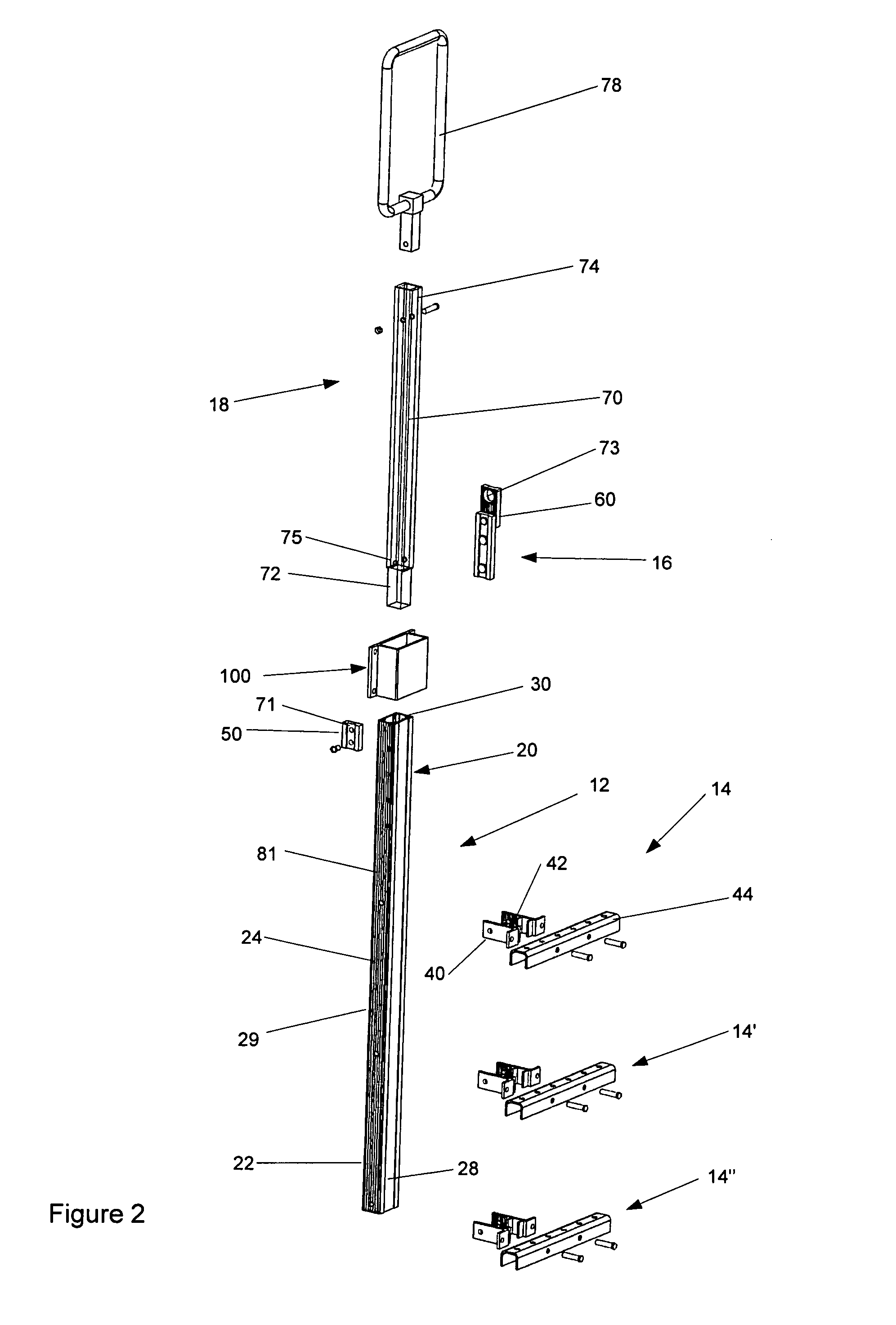 Step ladder apparatus